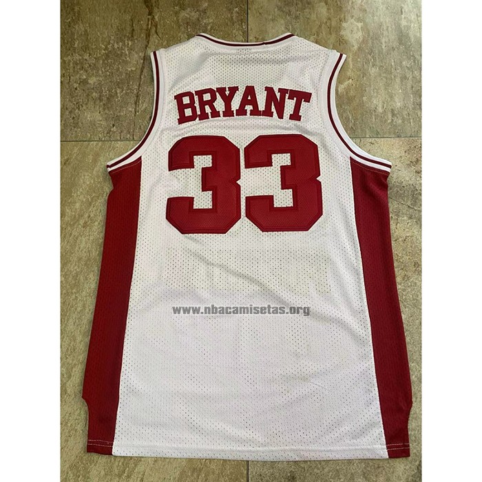 Camiseta Lower Merion Kobe Bryant NO 33 Blanco